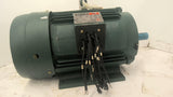 Reliance P25G7403DG 20 HP AC Motor 1800 RPM 4P 3 Phase 256T 200-230/460 V TEFC