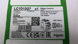 Schneider LC1D12G7 TeSys Contactor 3 Pole 25 Amp 120 Volt 50/60 HZ