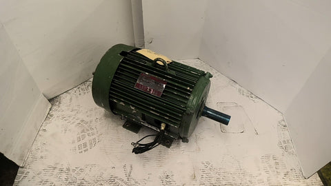 Lincoln TV-2556 15 HP AC Motor 1800 RPM 4P 3 Phase 254T 230/460 V DPFC 60 HZ