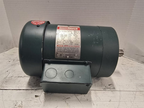 Leeson 121067.00 1HP AC Motor 1800RPM 4P 3PH E143TC 208-230/460V TEFC 60Hz