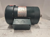 Leeson 121067.00 1HP AC Motor 1800RPM 4P 3PH E143TC 208-230/460V TEFC 60Hz