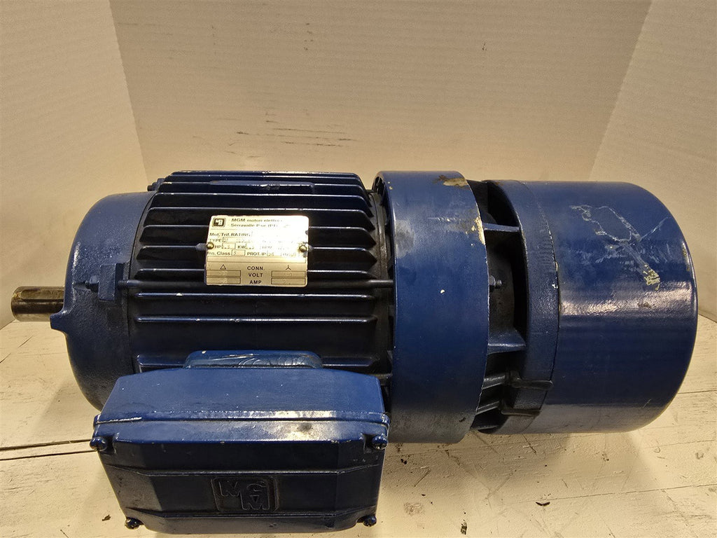 MGM CF-100L4 2.5kW AC Motor 1800RPM 4P 3PH 100L TEFC 60Hz