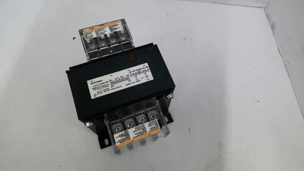 Square D 9070T500D1 0.5 KVA Transformer 220-480 Pri 110-120 Sec Volts