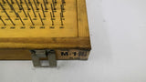 Meyer M-1 .061/.250 Plus Complete Pin Gage Set