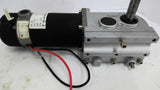 Yang Jing Industrial P6014284 DC Gear Motor 4200RPM 24V/ 21:1 Ratio Brake 24VDC