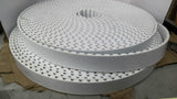 300' White Rubber Belting 2" W