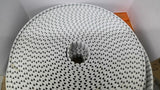 300' White Rubber Belting 2" W