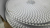 300' White Rubber Belting 2" W