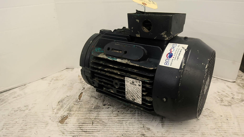 Brook Crompton WP-DF213TSH 7.5 HP AC Motor 1800 RPM 4P 3 Phase 213TC 230/460 V
