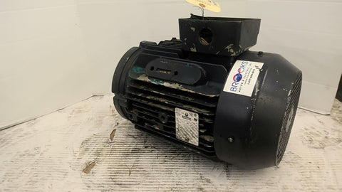 Brook Crompton WP-DF213TSH 7.5 HP AC Motor 1800 RPM 4P 3 Phase 213TC 230/460 V
