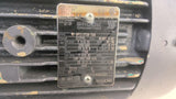 Brook Crompton WP-DF213TSH 7.5 HP AC Motor 1800 RPM 4P 3 Phase 213TC 230/460 V