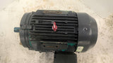 Brook Crompton WP-DF213TSH 7.5 HP AC Motor 1800 RPM 4P 3 Phase 213TC 230/460 V