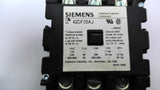Siemens 42DF35AJ Contactor 3 Pole 24 Volt 50/60 HZ