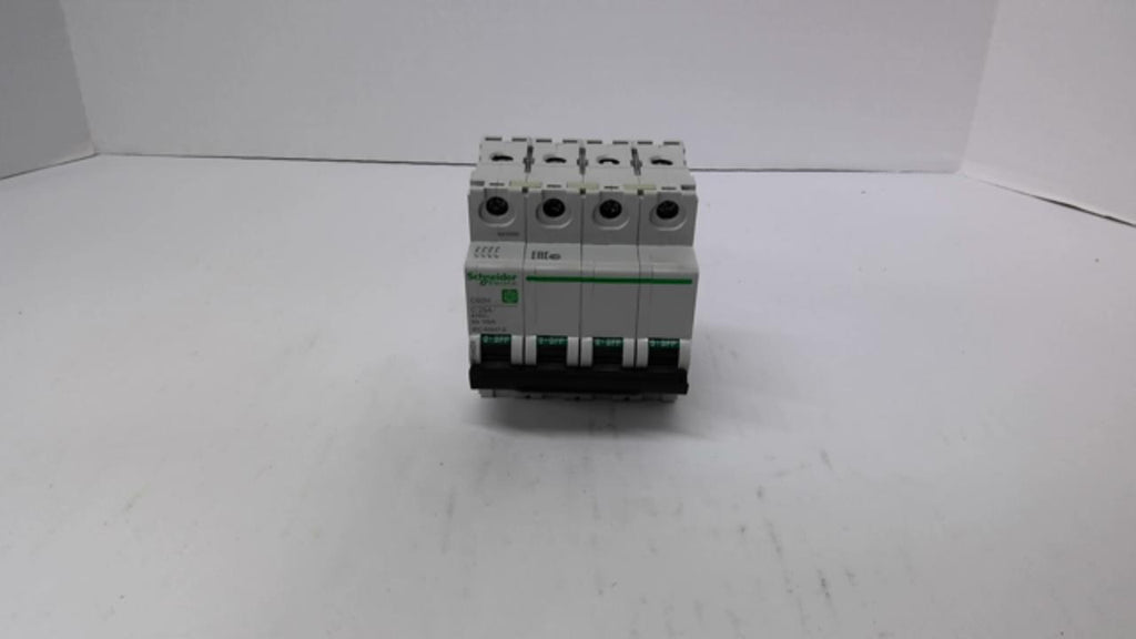 Schneider C60H C 25A Circuit Breaker 25 Amp 415 Volt 4 Pole