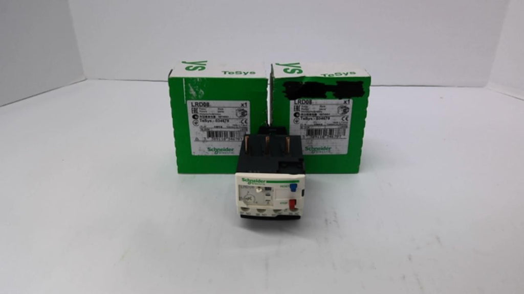 Schneider LRD08 Relay 690Volt 50/60 Hz 10 Amp Lot Of 2