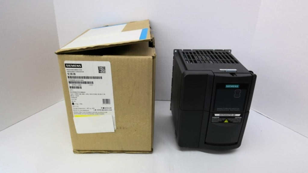 Siemens 6SE6420-2UCC22-2BA1 Micromaster MM240 Frequency Converter 200/240 Volt