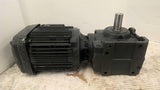 Sew Eurodrive S57DRE90M4/IS 60:1 Ratio AC Gear Motor 1.5 HP 220/380 V