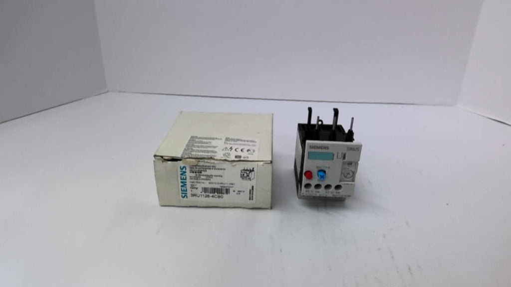 Siemens Sirius 3RU1126-4CB0 Relay 600 Volt 50 HZ 17-22 Amp