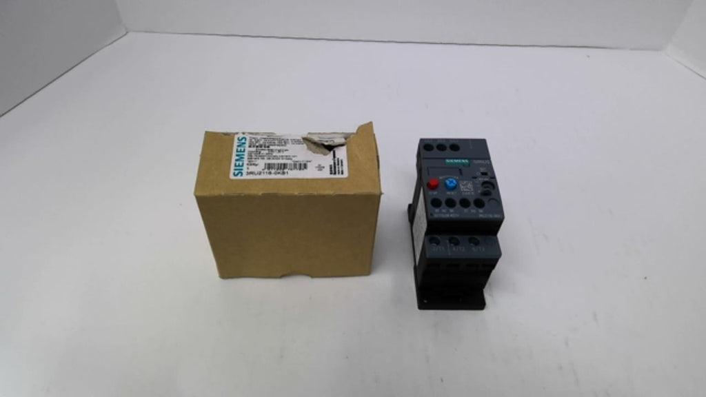 Siemens Sirius 3RU2116-0KB1 Overload Relay 600 Volt 3 Amp
