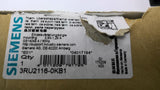 Siemens Sirius 3RU2116-0KB1 Overload Relay 600 Volt 3 Amp
