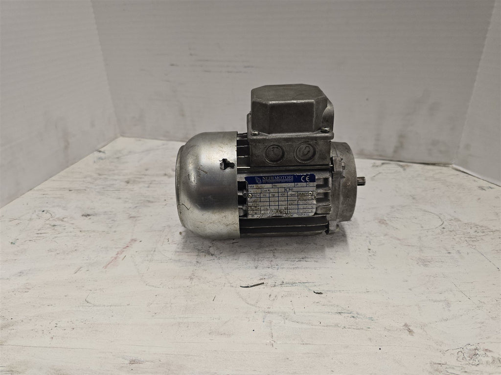 Neri Motori T56C4 .13kW AC Motor 1800RPM 4P 3PH 56C 480V TEFC 60Hz