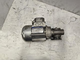 Neri Motori T56C4 .18HP GearMotor 1800RPM 4P 3PH 56C 280/480V 25:1 Ratio