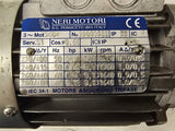 Neri Motori T56C4 .18HP AC Motor 1800RPM 4P 3PH 56C 280/480V TEFC 28"1 Ratio