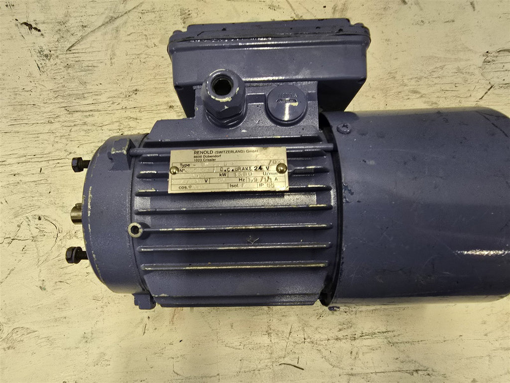 Renold BM71B4 .37kW AC Motor 1800RPM 4P 3PH 71 277/480V TEFC 60Hz