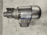 Neri Motori T56C4 .18HP AC Motor 1800RPM 4P 3PH 56C 280/480V TEFC 28:1 Ratio
