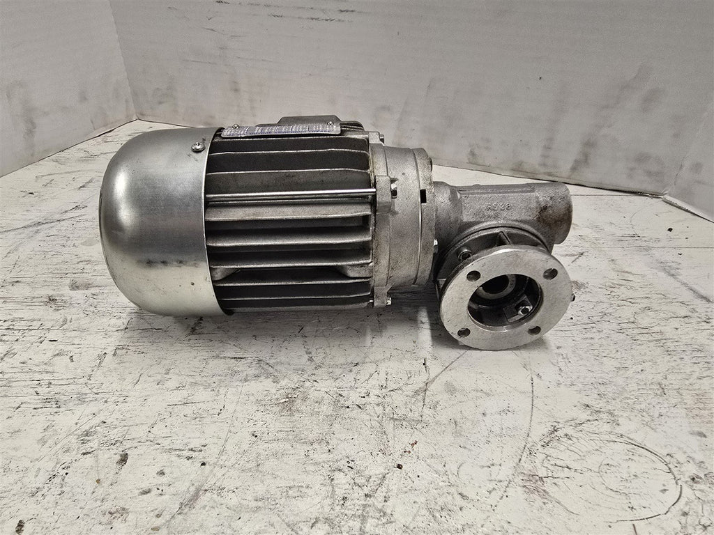 Neri Motori T56C4 .18HP GearMotor 1800RPM 4P 3PH 56C 280/480V 28:1 Ratio