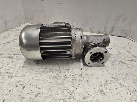 Neri Motori T56C4 .18HP GearMotor 1800RPM 4P 3PH 56C 280/480V 28:1 Ratio