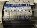 Neri Motori T56C4 .18HP GearMotor 1800RPM 4P 3PH 56C 280/480V 28:1 Ratio