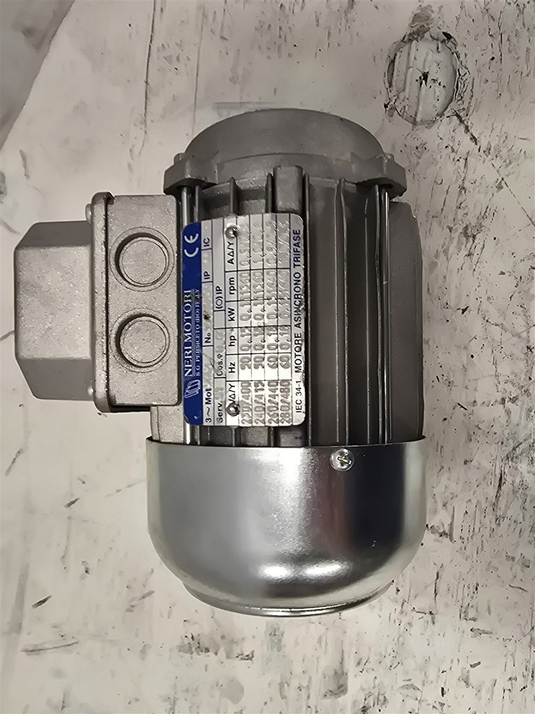 Neri Motori T56C4 .18HP AC Motor 1800RPM 4P 3PH 56C 280/480V TEFC 60Hz