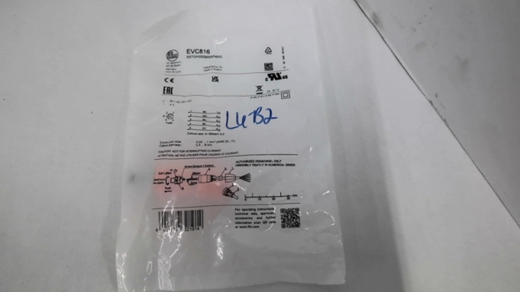 IFM EVC816 Connection Plug