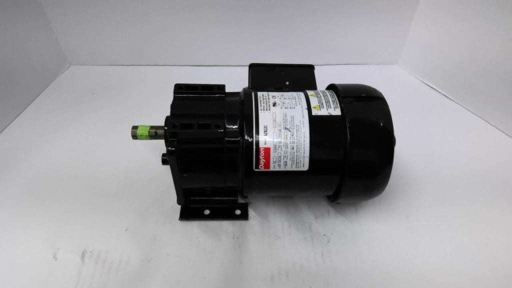Dayton 6Z822C Gearmotor 1/6 HP 115/230 Volt 10.6:1 Ratio