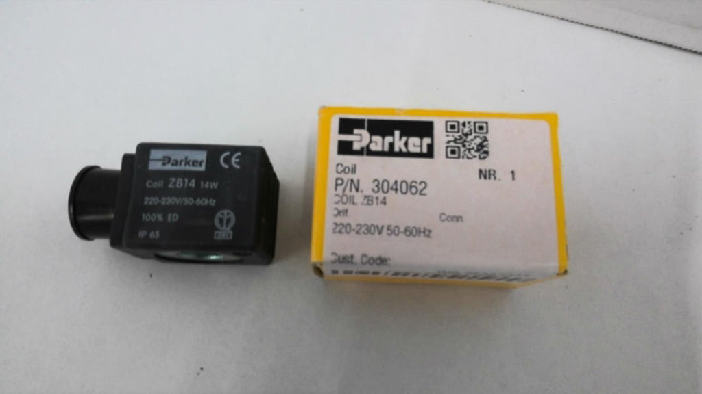 Parker 304062 Solenoid Coil 230V 60Hz