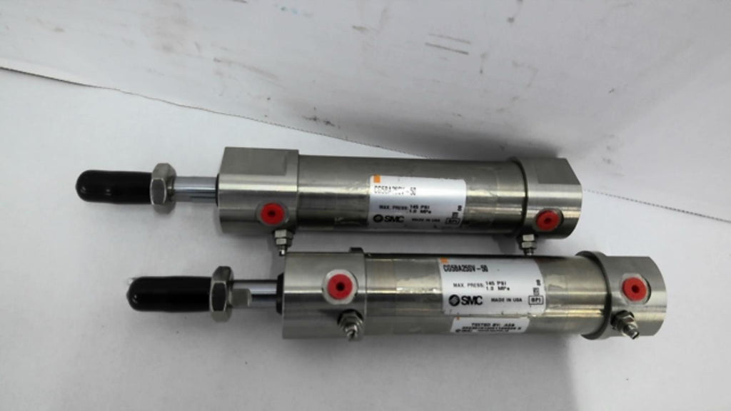 SMC CG5BA25SV-50 Pneumatic Cylinder Lot Of 2