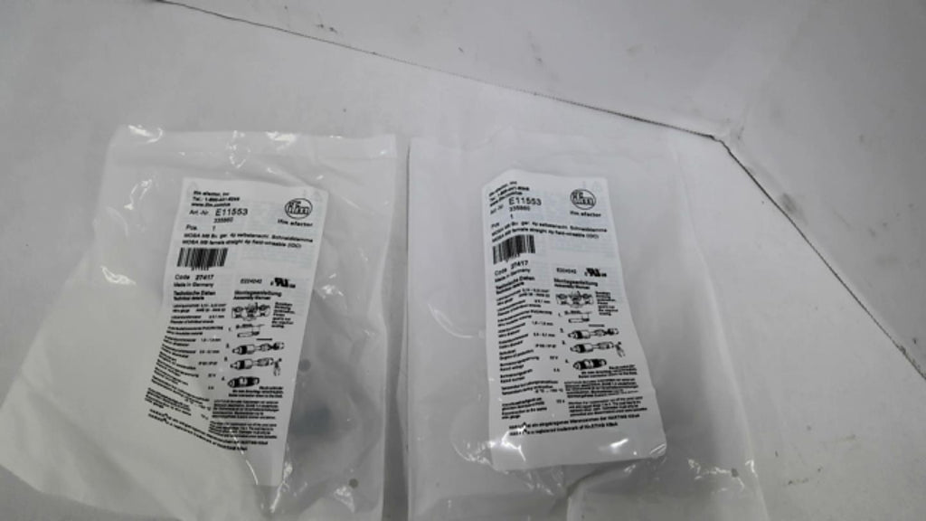 IFM E11553 EFECTOR Lot Of 2