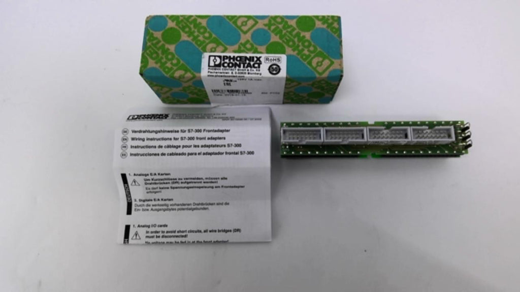 Phoenix Contact FLKM 50/4-FLK14/PA-S300 22 96 28 1 Connector 125 Volt 1 Amp