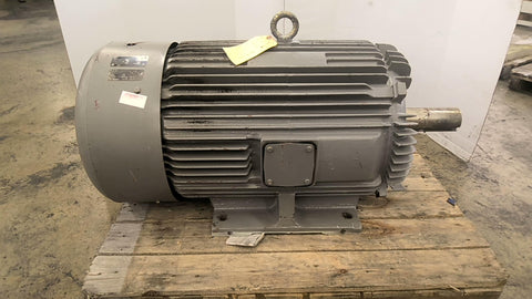 Toshiba TIKK FBK1 150 HP AC Motor 1800 RPM 4P 3 Phase 445T 460 V TEFC 60 HZ