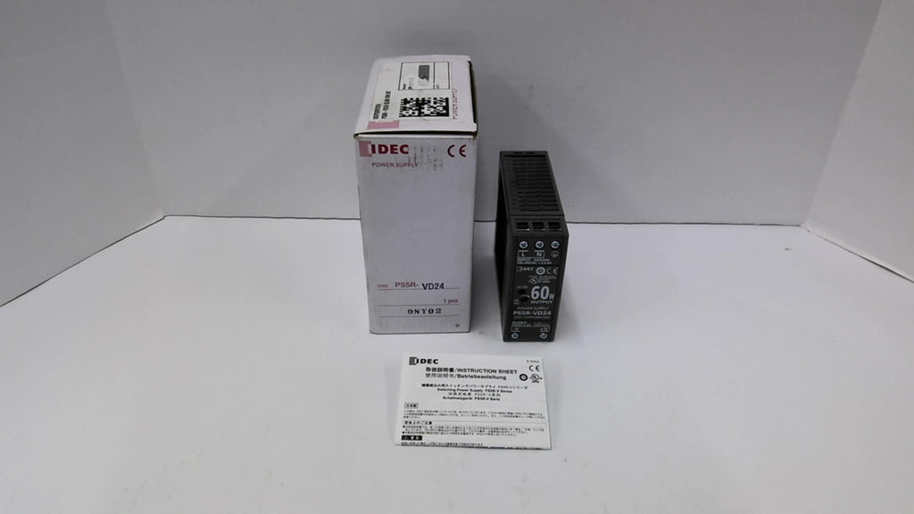 Idec PS5R-VD24 Power Supply 100-240 VAC 50/60 Hz 1.3-0.8 Amp