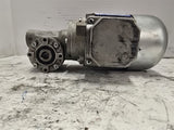 Neri Motori T56C4 .18HP AC Motor 1800RPM 4P 3PH 56C 280/480V 28:1 Ratio