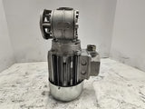 Neri Motori T56C4 .18HP AC Motor 1800RPM 4P 3PH 56C 280/480V 28:1 Ratio