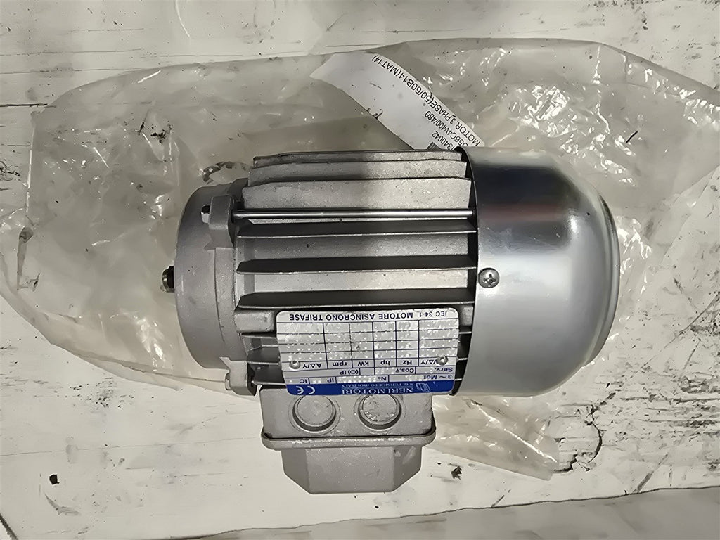 Neri Motori T56C4 .18HP AC Motor 1800RPM 4P 3PH 56C 280/480V TEFC 60Hz