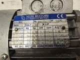 Neri Motori T56C4 .18HP AC Gear Motor 1800RPM 4P 3PH 56C 280/480V 28:1 Ratio