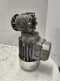Neri Motori T56C4 .18HP AC Gear Motor 1800RPM 4P 3PH 56C 280/480V 28:1 Ratio