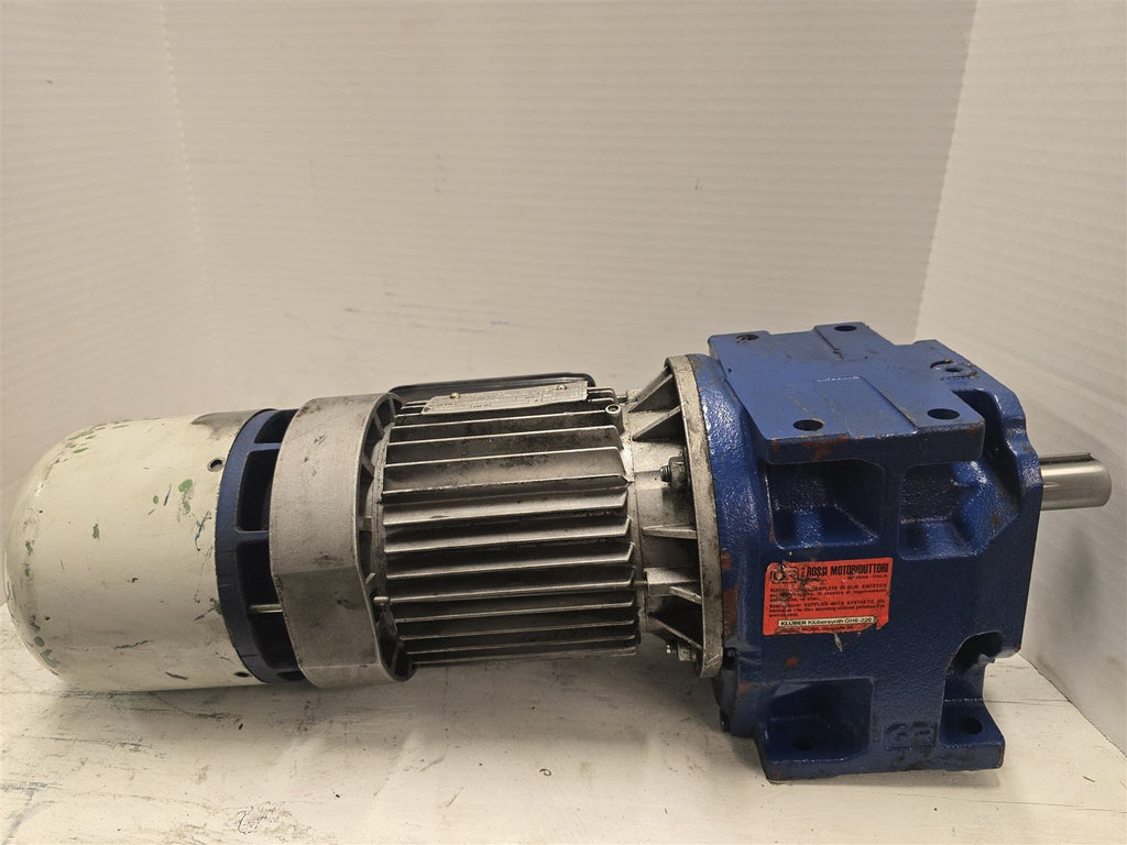 MGM BAPVD-71B2/4 .44kW AC Motor 3600RPM 2P 3PH 71B 480V 63.2:1 Ratio
