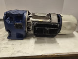 MGM BAPVD-71B2/4 .44kW AC Motor 3600RPM 2P 3PH 71B 480V 63.2:1 Ratio