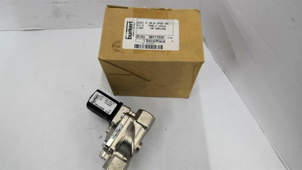 Burkert 98111030 Valve 110 Volts 2-16 Bar