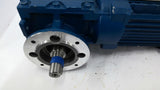 SEW EURODRIVE WF30 DRN63M2/IS Gear Motor .25 KW 240/415V 19.50:1 Ratio